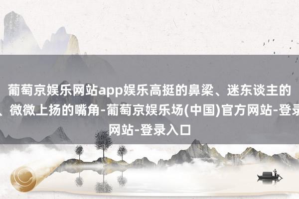 葡萄京娱乐网站app娱乐高挺的鼻梁、迷东谈主的眼神、微微上扬的嘴角-葡萄京娱乐场(中国)官方网站-登录入口