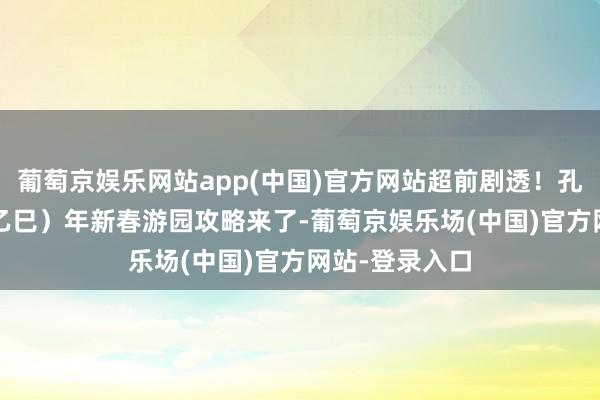 葡萄京娱乐网站app(中国)官方网站超前剧透！孔学堂2025（乙巳）年新春游园攻略来了-葡萄京娱乐场(中国)官方网站-登录入口