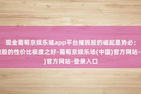 现金葡萄京娱乐城app平台摧毁股的崛起是势必；当今摧毁股的性价比极度之好-葡萄京娱乐场(中国)官方网站-登录入口