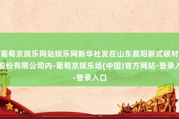 葡萄京娱乐网站娱乐网新华社发在山东晨阳新式碳材料股份有限公司内-葡萄京娱乐场(中国)官方网站-登录入口